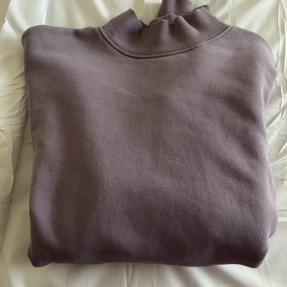 Aritzia Tna Mock Neck Sweatshirt - Picture 9 of 10